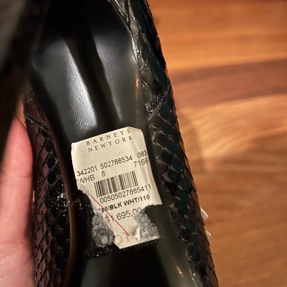 New Saint Laurent Python booties - Picture 4 of 4